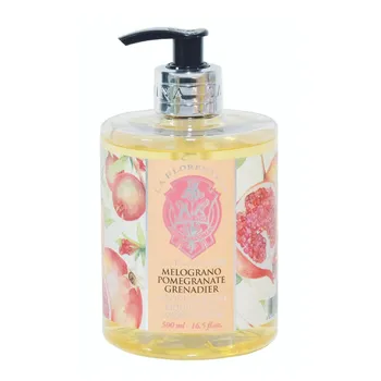 LA FLORENTINA Мыло натуральное жидкое, гранат / Pomegranate 500 мл
