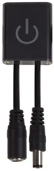 Выключатель Lamper 143-105-3 сенсорный LED для светодиодной ленты, 5,5х2,1 мм, 12/24 В, 36/72 Вт, 3 А