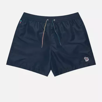 Мужские шорты Paul Smith Zebra Logo Swim, цвет синий, размер L