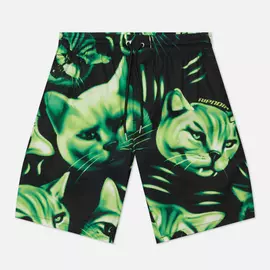 Мужские шорты RIPNDIP Neon Nerm Swim, цвет чёрный, размер XL