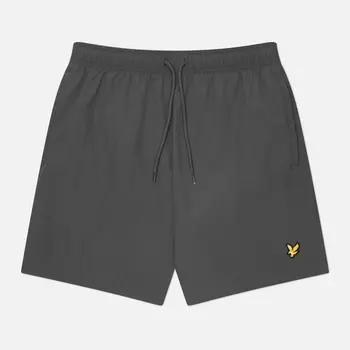Мужские шорты Lyle & Scott Plain Swim Regular, цвет серый, размер S