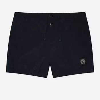 Мужские шорты Stone Island Nylon Metal In Econyl Slim, цвет синий, размер XXL