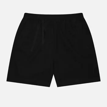 Мужские шорты maharishi Hemp Asym Loose Track, цвет чёрный, размер XXL
