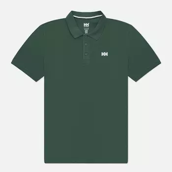 Мужское поло Helly Hansen Transat, цвет зелёный, размер L