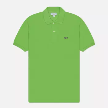 Мужское поло Lacoste L.12.12 Classic Fit, цвет зелёный, размер L