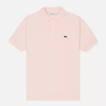Мужское поло Lacoste L.12.12 Classic Fit, цвет розовый, размер XL