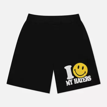 Мужские шорты MARKET Smiley Haters, цвет чёрный, размер M
