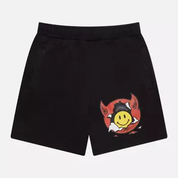 Мужские шорты MARKET Smiley Inner Peace Sweat, цвет чёрный, размер M