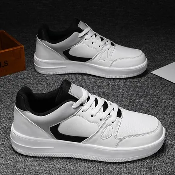 Shoes for Man Sneakers Platform Training Comfortable Lace Up Outdoor Jogging DesignerHigh-quality Casual Shoes Large Size 39 красный