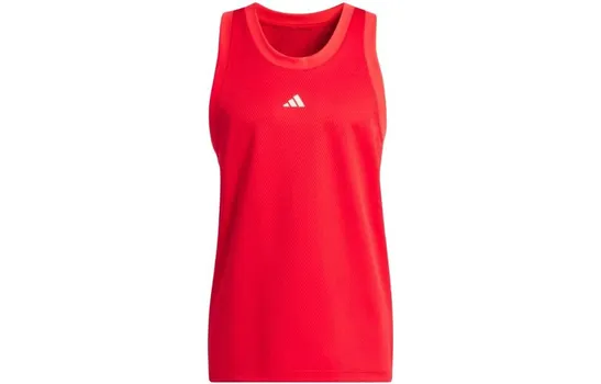 Майка мужская красный Adidas, красный