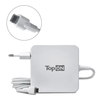 Адаптер питания ноутбука сетевой TopON, 100 Вт, 20 В, 5А, белый (TOP-UC100W)