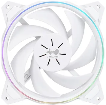 Вентилятор для корпуса InWin Sirius Pure ASP120 6144473 120x120x25mm, 500-1800rpm, 50CFM, 13-27dBA, 4-pin PWM, white