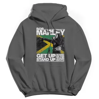 Мужская толстовка с капюшоном Bob Marley Get Up Stand Up Licensed Character