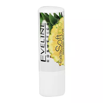 Бальзам для губ EVELINE EXTRA SOFT BIO со вкусом ананаса 4,5 г
