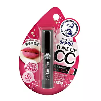Бальзам для губ MENTHOLATUM TONE UP CC увлажняющий розовый 4,5 г