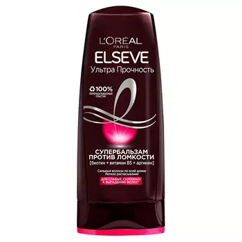 Бальзам для волос LOREAL ELSEVE УЛЬТРА ПРОЧНОСТЬ против ломкости для слабых, склонных к выпадению волос 200 мл