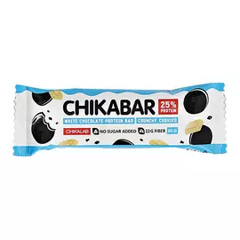 Батончик глазированный с начинкой CHIKALAB Хрустящее печенье 60 г