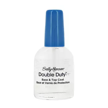 База и верхнее покрытие для ногтей SALLY HANSEN NAILCARE DOUBLE DUTY BASE для укрепления