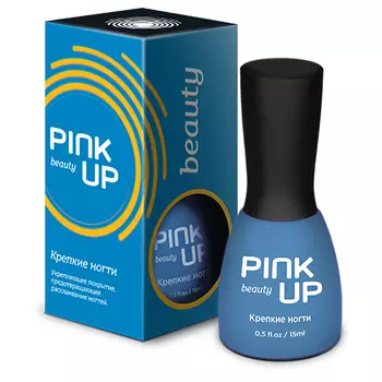 Базовое покрытие для ногтей PINK UP BEAUTY Крепкие ногти 15 мл