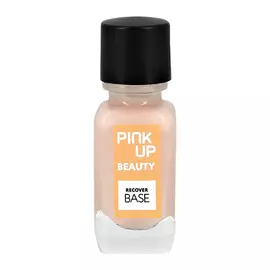Базовое покрытие для укрепления, питания и выравнивания ногтей PINK UP BEAUTY recover base с витаминами 11 мл