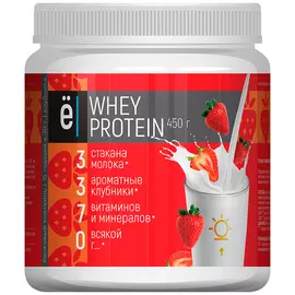 Белковый коктейль Ё БАТОН со вкусом клубники 450 г