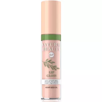 Блеск для губ BELL NATURAL BEAUTY NATURAL BEAUTY LIP GLOSS тон 01 nude gloss увлажняющий с маслом