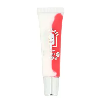 Блеск для губ ISCREAM YUMMY двухцветный тон 03 strawberry lemonade