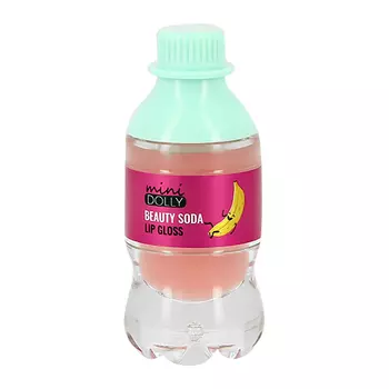 Блеск для губ MINI DOLLY BEAUTY SODA тон Banana dance