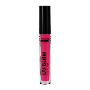 Блеск для губ MINI DOLLY UV GLOW светящийся тон 01 doll