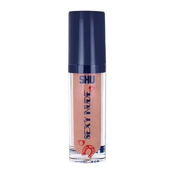 Блеск для губ SHU SEXY NUDE тон 445 мерцающий нюдовый