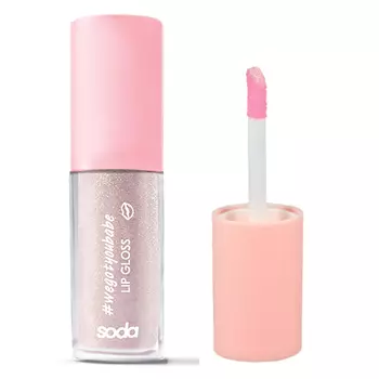 Блеск для губ SODA GLITTER LIPGLOSS тон 102 diamond sugar