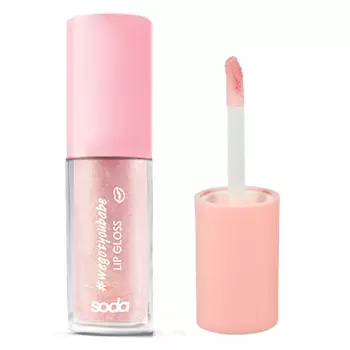 Блеск для губ SODA GLITTER LIPGLOSS тон 103 peach queen