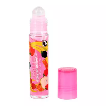 Блеск для губ TECHNIC FRUITTY ROLL ON LIPGLOSS тон strawberry