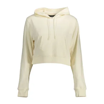Белый хлопковый женский свитер Calvin Klein, White