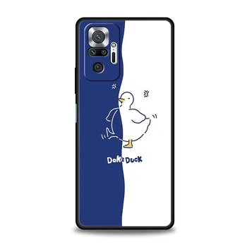 Чехол для телефона с изображением утки для Xiaomi Redmi Note 13 12 5G 11 10 Pro 4G Plus 9S 9 8 7 9T 8T 10C 9C 9A 5G, мягкий силиконовый чехол Redmi Note 8