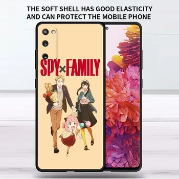 Мягкий чехол для Samsung Galaxy Note 20 Ultra 10 Plus Lite A50 A70 A20 A40 A20e 9 8 A60 A10e Funda, чехол для телефона SPYFAMILY Anime Sac Samsung Note 8
