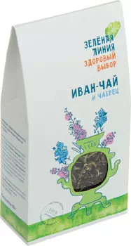 Напиток чайный Зеленая линия Иван-чай и Чабрец 60г