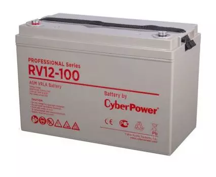 Аккумуляторная батарея для ИБП CyberPower Professional, 12V, 102Ah (RV 12-100)
