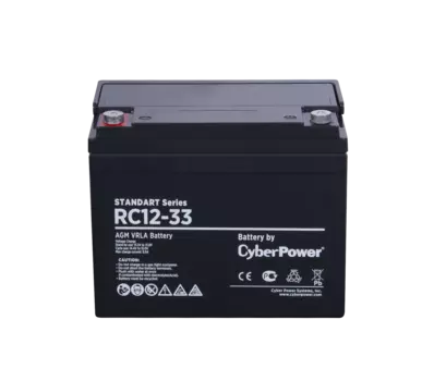 Аккумуляторная батарея CyberPower RC 12-33, 12V, 33Ah