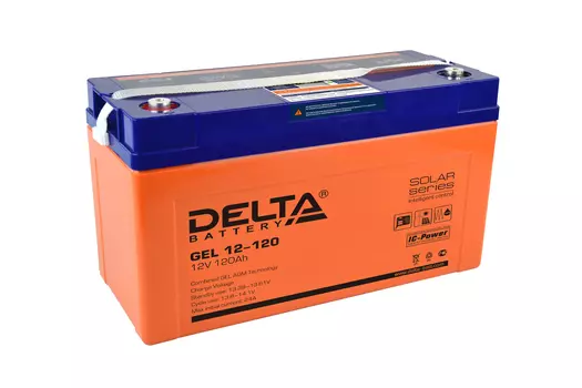 Аккумуляторная батарея для ИБП Delta GEL 12-120, 12V, 120Ah