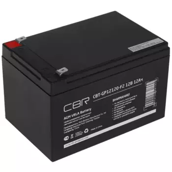 Аккумуляторная батарея для ИБП CBR CBT-GP12120-F2, 12V, 12Ah (CBT-GP12120-F2)