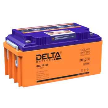 Аккумуляторная батарея для ИБП Delta GEL 12-65, 12V, 65Ah