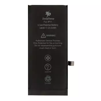 Аккумулятор ZeepDeep iPhone 11 для Apple iPhone11, 3.83V, 3530mAh (871579)