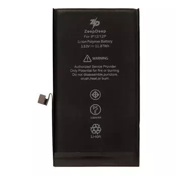 Аккумулятор ZeepDeep iPhone 12 / iPhone 12 Pro для Apple iPhone12, iPhone 12 Pro, 3.83V, 3100mAh (871580)