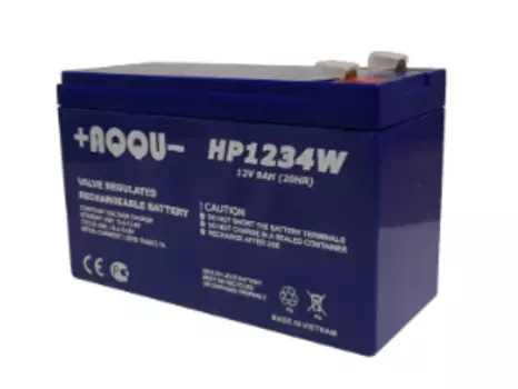 Аккумуляторная батарея AQQU HP12-34W, 12V, 9Ah (HP1234W)