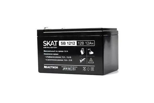 Аккумуляторная батарея для ИБП Бастион Skat SB 1212, 12V, 12Ah (2535)