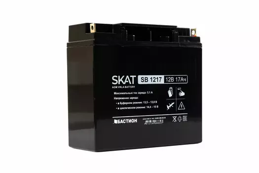 Аккумуляторная батарея для ИБП Бастион Skat SB 1217, 12V, 17Ah (2536)