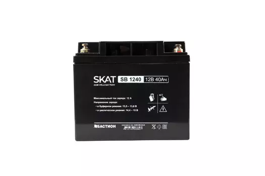 Аккумуляторная батарея для ИБП Бастион Skat SB 1240, 12V, 40Ah (2538)