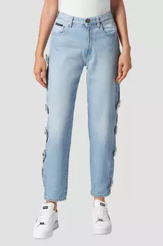 Джинсы Mom Fit Philipp Plein