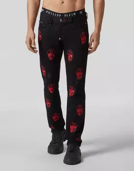 Джинсы Прямые Philipp Plein